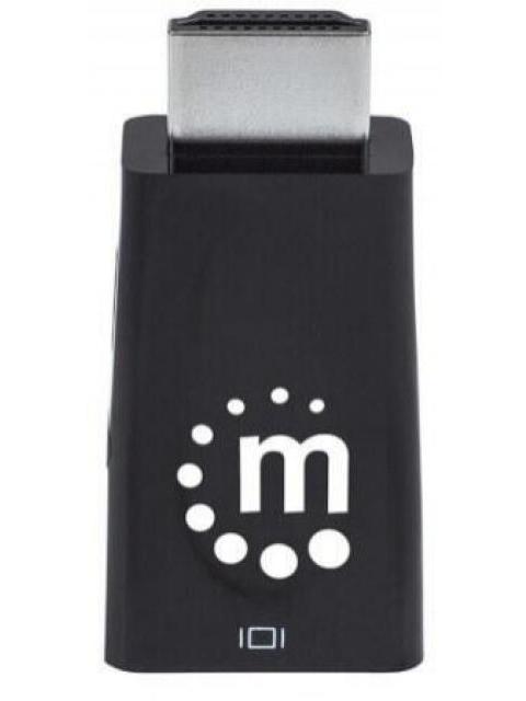 MANHATTAN CONVERTIDOR HDMI MACHO - VGA + 3.5MM HEMBRA NEGRO - Image 9