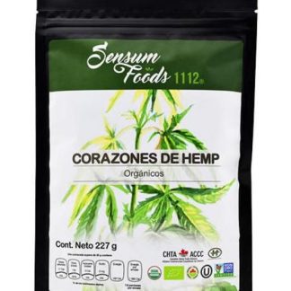 CORAZONES DE HEMP 227 G SENSUM FOODS 1112
