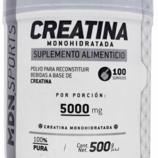 CREATINA MONOHIDRATADA 500 G MDN SPORTS