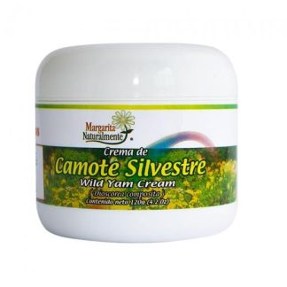 CREMA CAMOTE SILVESTRE 120GR. SIN PARABENOS . MARGARITA SANAMENTE