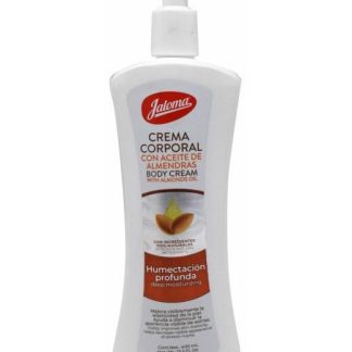 CREMA CORPORAL CON ACEITE DE ALMENDRAS 400 ML JALOMA