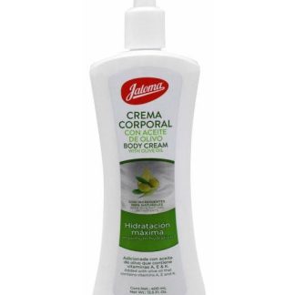 CREMA CORPORAL CON ACEITE DE OLIVO 400 ML JALOMA