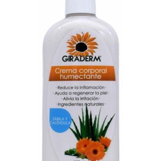 CREMA CORPORAL HUMECTANTE SABILA Y CALENDULA 250 ML GIRADERM