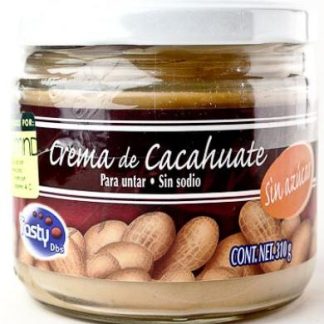 CREMA DE CACAHUATE 310 G TASTY DIABETICS
