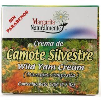 CREMA DE CAMOTE SILVESTRE 120 G MARGARITA NATURAL