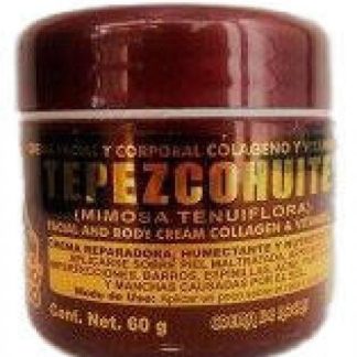CREMA DE TEPEZCOHUITE NOCHE 60GR TARRO VINO CREMA FACIAL Y CORPOR TEPEZCOHUITE DEL INDIO PAPAGO