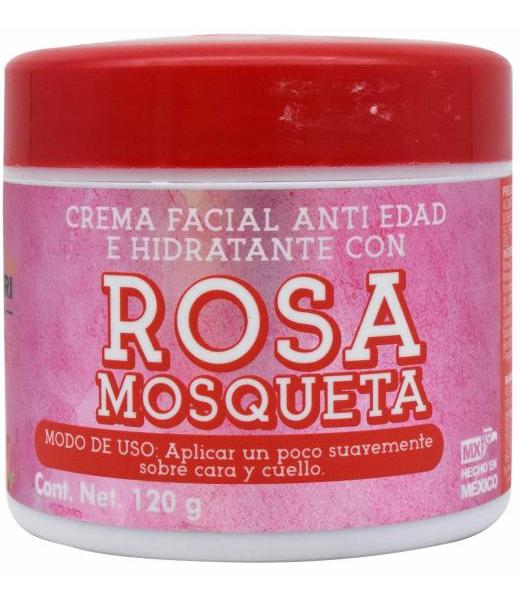 CREMA FACIAL ANTIEDAD ROSA MOSQUETA 120 G RARAMURI