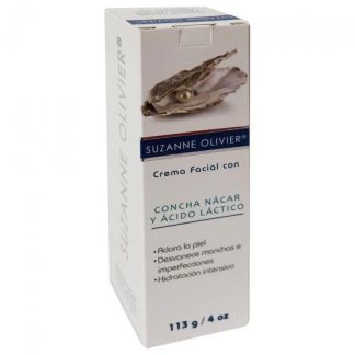 CREMA FACIAL C CONCHA NACAR Y ACIDO LACTICO 113GR LAB. ANTEII