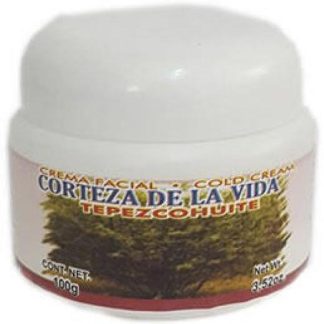 CREMA FACIAL CORTEZA DE LA VIDA 100 GR. TEPEZCOHUITE YERBO