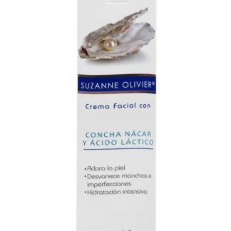 CREMA FACIAL DE CONCHA NACAR Y ACIDO LACTICO 113 G SUZANNE OLIVIE