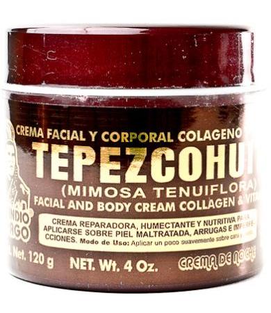 CREMA FACIAL Y CORPORAL TEPEZCOHUITE 120 G DEL INDIO PAPAGO