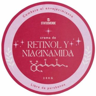 CREMA NIACINAMIDA RETINOL 200 G STATUS VERDE