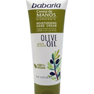 CREMA PARA MANOS ACEITE DE OLIVA 75 ML BABARIA