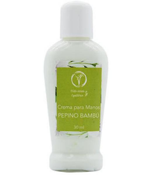 CREMA PARA MANOS BAMBU PEPINO 30 ML VIDA VERDE Y E.