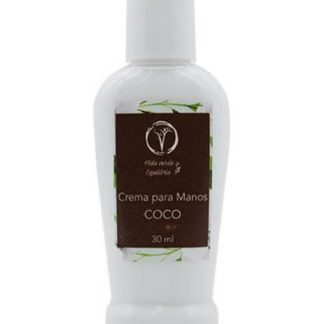 CREMA PARA MANOS COCO BRONCEADO 30 ML VIDA VERDE Y E.