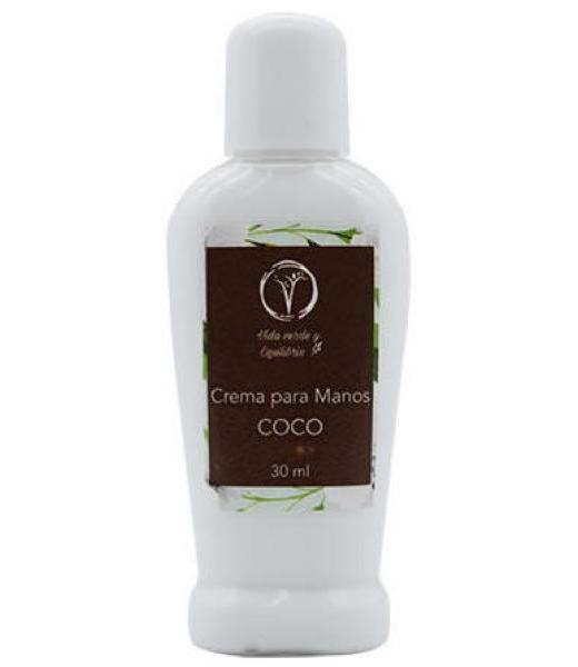 CREMA PARA MANOS COCO BRONCEADO 30 ML VIDA VERDE Y E.