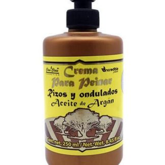 CREMA PARA PEINAR ACEITE ARGAN 250 ML INCREDIBLE PRODUCTS