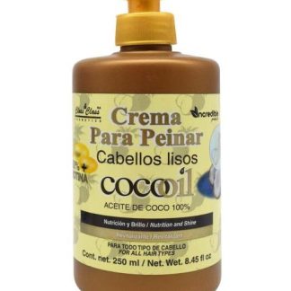 CREMA PARA PEINAR ACEITE DE COCO 250 ML INCREDIBLE PRODUCTS