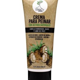 CREMA PARA PEINAR CON ACEITE DE COCO 180 ML ARBOL VERDE