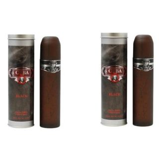 CUBA BLACK 100 ML EDT 2 PIEZAS