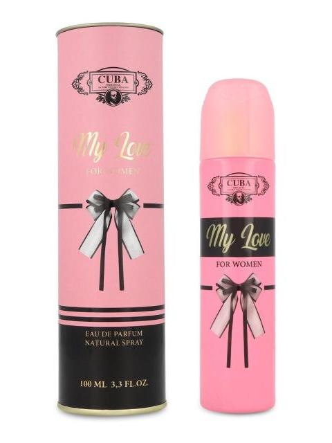 CUBA MY LOVE DAMA DES CHAMPS 100 ML EDP SPRAY - ORIGINAL