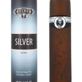 CUBA SILVER 100ML EDT SPRAY - CABALLERO