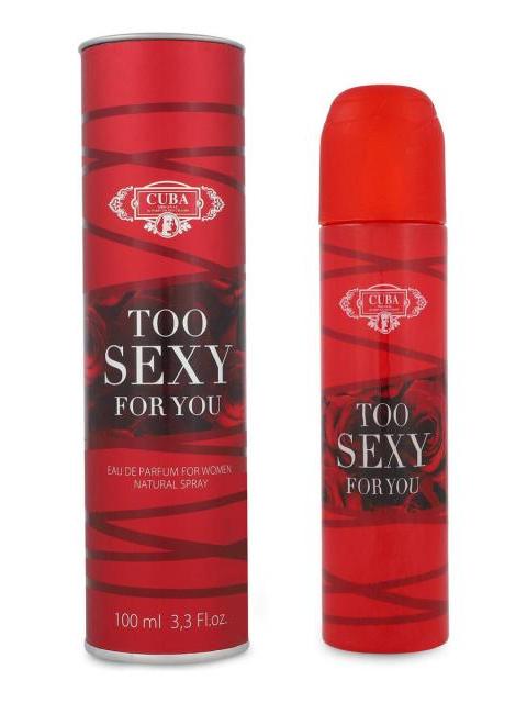 CUBA TOO SEXY FOR YOU 100ML EDP SPRAY - DAMA