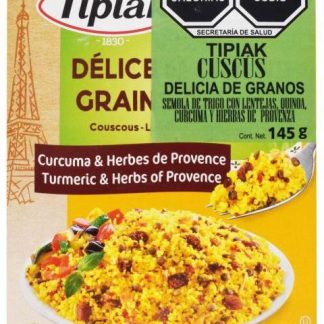 CUSCUS DELICIA DE GRANOS 145 G TIPIAK
