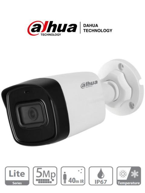 DAHUA HACHFW1500TL28 CAMARA BULLET DE 5 MEGAPIXELES- LENTE DE 2.8 MM- 111 GRADOS DE APERTURA- IR DE 40 MTS- IP67- STARLIGHT- DWDR-