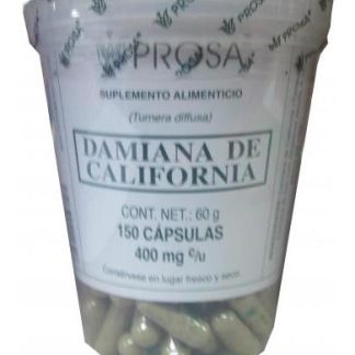 DAMIANA DE CALIFORNIA 150 CAP PROSA