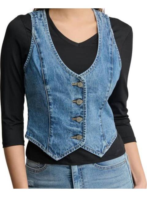 CHALECO MEZCLILLA AZUL HOLLY LAND - Image 5