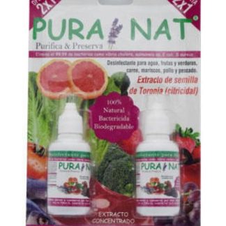 DESINFECTANTE PARA FRUTAS Y VERDURAS 2 PZAS PURA NAT