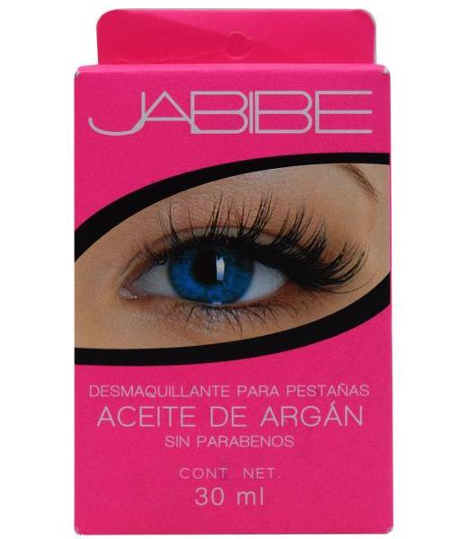 DESMAQUILLANTE PARA PESTAÑAS ACEITE DE ARGAN 30 ML JABIBE