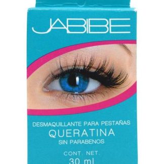 DESMAQUILLANTE PARA PESTAÑAS QUERATINA 30 ML JABIBE