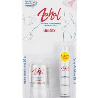 DESODORANTE CRISTAL EN PIEDRA CORPORAL UNISEX 120GR ZAHAL