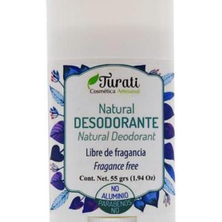 DESODORANTE EN BARRA NATURAL 55 G TURATI