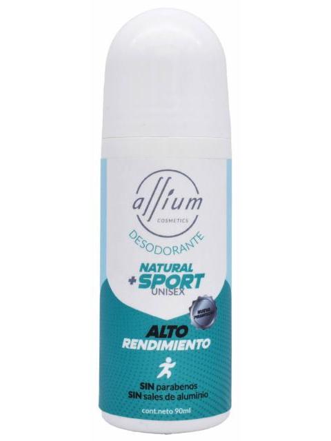 DESODORANTE NATURAL SPORT UNISEX 90 ML ALLIUM COSMETICS