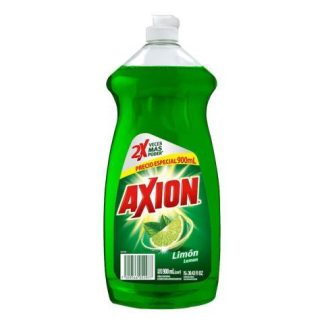 DETERGENTE LAVATRASTES LIQUIDO AXION LIMON 900 ML