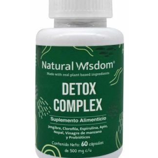DETOX COMPLEX 60 CAP NATURAL WISDOM