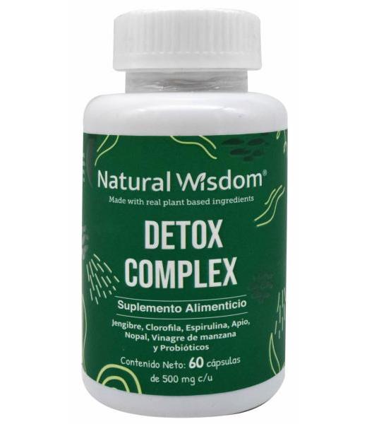 DETOX COMPLEX 60 CAP NATURAL WISDOM