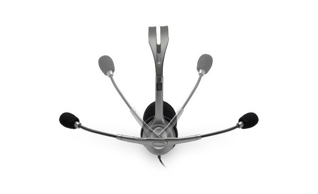 LOGITECH AUDIFONOS CON MICROFONO H111 ALAMBRICO 1.8 METROS 3.5MM GRIS - Image 3