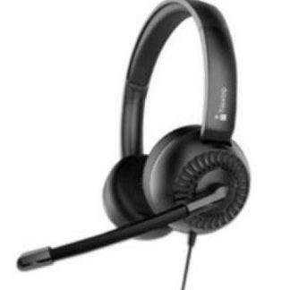 DIADEMA NEXTEP NE426 CON MICROFONO CONEXION USB-3.5MM COLOR NEGRO 40MM DIAMETRO BOCINA CABLE 2.6M