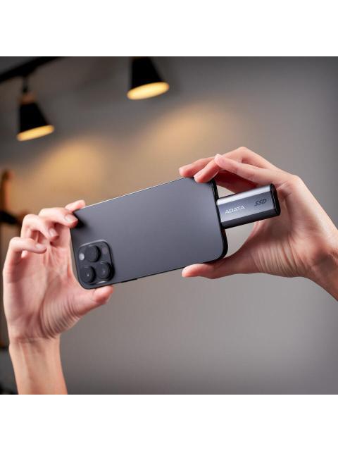 DISCO DURO EXTERNO ADATA SC750 3.5 2TB USB-C 3.1 GRIS RESISTENTE A POLVO PARA PC - Image 9