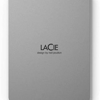DISCO DURO EXTERNO LACIE MOBILE DRIVE 2.5 5TB USB-C PLATA - PARA MAC-PC