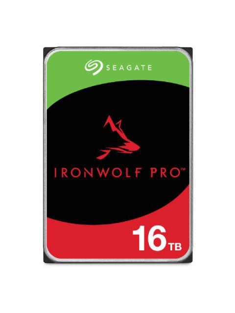 DISCO DURO PARA NAS SEAGATE IRONWOLF PRO 3.5 DE 1 A BAHIAS ILIMITADAS 16TB SATA III 6GBIT-S 7200RPM 256MB CACHE