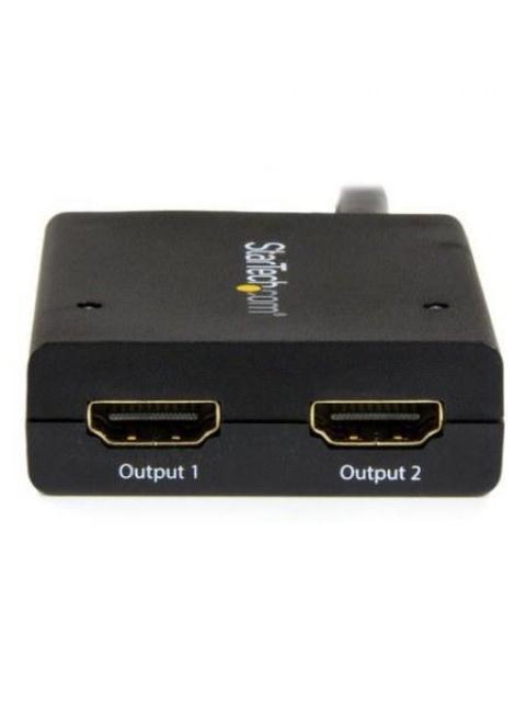 STARTECH  DIVISOR DE VIDEO HDMI DE 2 PUERTOS SPLITTER HDMI 4K 30HZ DE 2X1 ALIMENTADO POR USB - Image 3