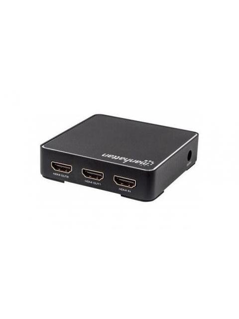 MANHATTAN VIDEO SPLITTER HDMI 2 PUERTOS NEGRO - Image 4