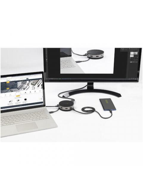 STARTECH  DOCKING STATION DKT31CHDVCM USB-C 2X USB 3.0 1X USB-C 1X HDMI NEGRO-GRIS - Image 5