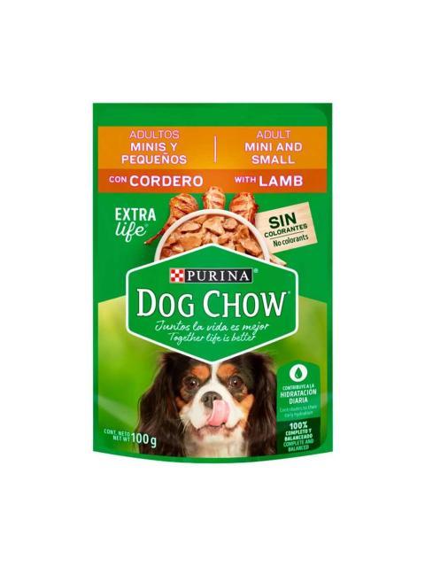 DOG CHOW ADULTO CORDERO MP 100 GR