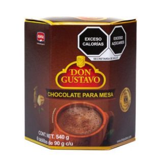 DON GUSTAVO CHOCOLATE MESA 540 GR